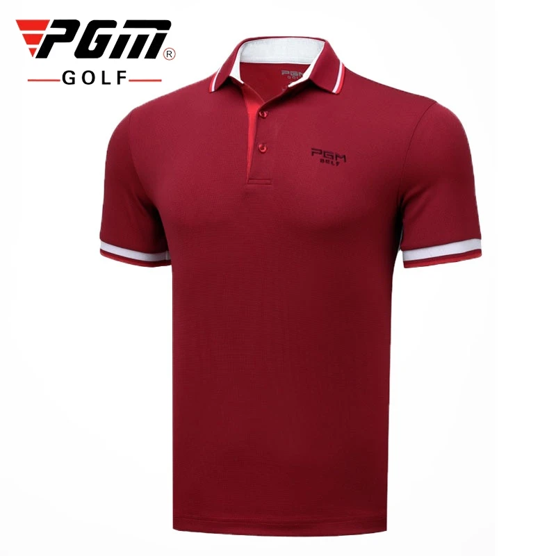 PGM Men Quick Dry Golf T-shirts Male Breathable Short Sleeve T-Shirt Sport Training Fitness Apparel AA11821 | Спорт и развлечения