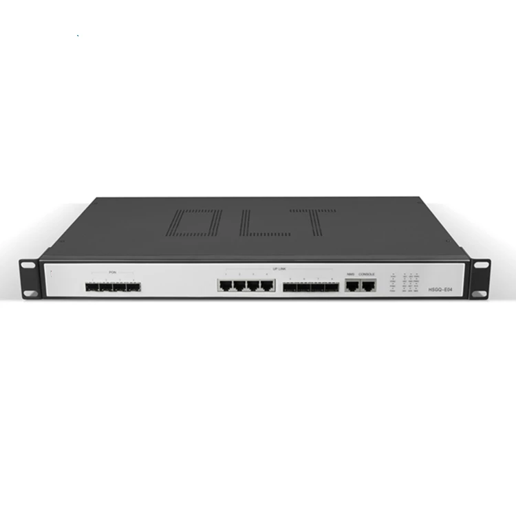 EPON OLT E04 1U EPON OLT 4 порта для тройной игры 1,25G/10G uplink 10G OLT epon 4 pon 1,25G SFP порт PX20+ PX20++ PX20
