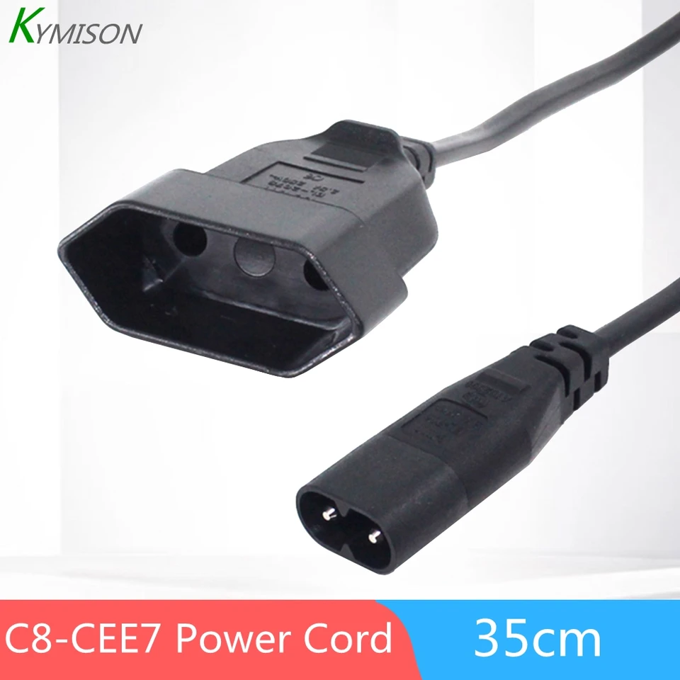 DRRI IEC 320 C14 Male to C13 European Power Cable CEE7/16 2 Pin Female Y Spllite for UPS PDU : Buy Online at Best Price in KSA - Souq is now DRRI IEC 320 C14 Male to C13 European Power Cable CEE7/16 2 Pin Female Y Spllite for UPS PDU : Buy Online at Best Price in KSA - Souq is now