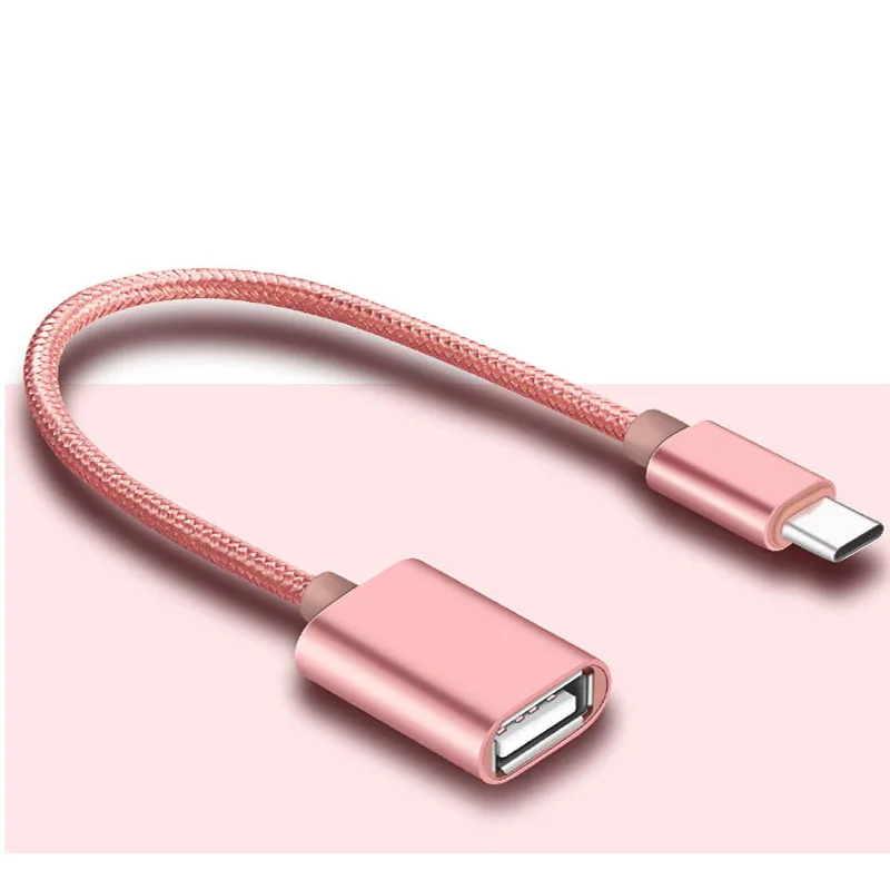 Кабель передачи данных Type c OTG для Xiaomi 8 Huawei mate30 Samsung Meizu адаптер U disk USB мобильный