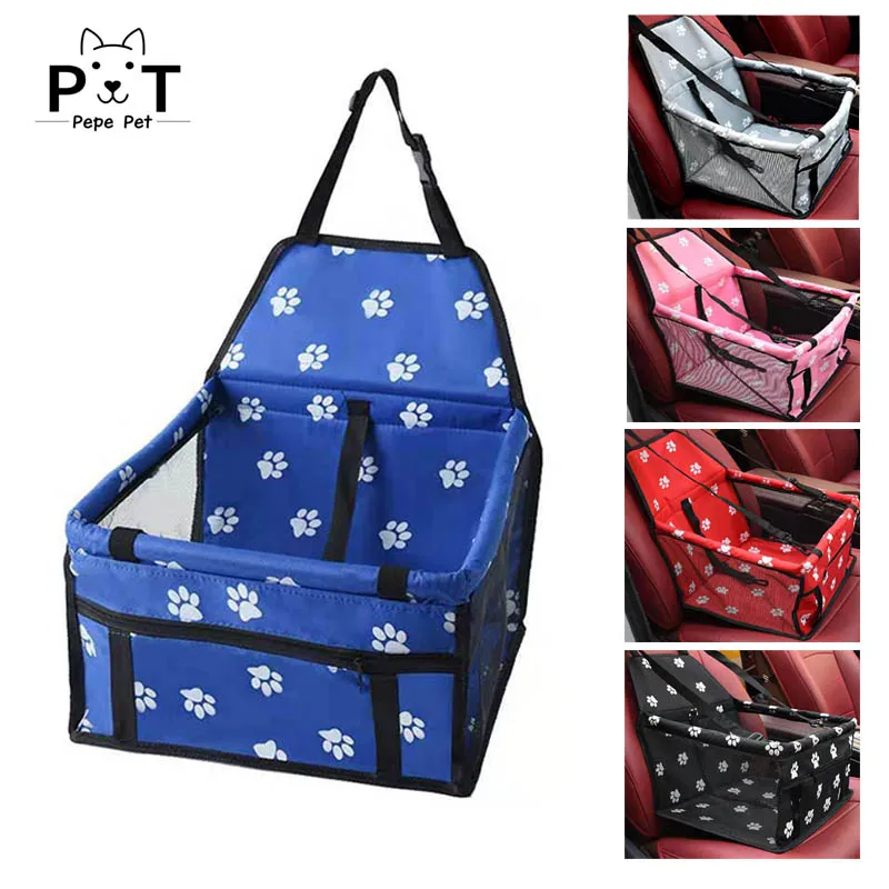 Переноска для домашних собак, сумка для сидения, водонепроницаемая корзина, безопасная дорожная сетчатая подвесная сумка для собак, сумка для сидения, корзина для собак