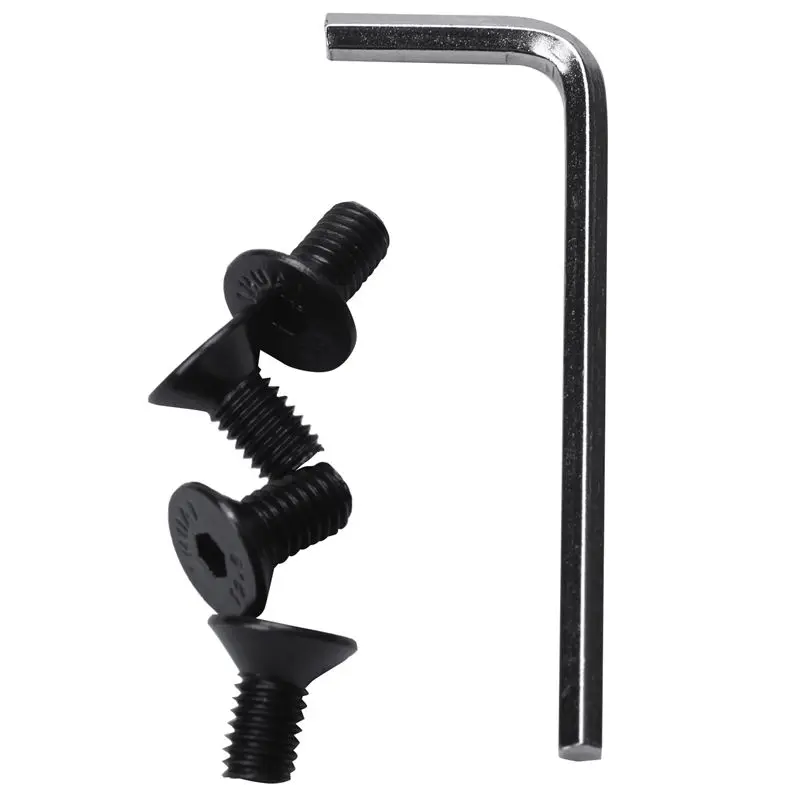 4Pcs Scooter Handlebar Front Fork Tube Screws With Hexagon Handle Replacement Parts Kits For Xiaomi M365 Ninebot Es2 Accessories | Спорт и