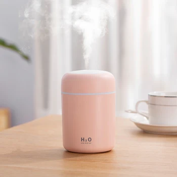 

Hot Selling Dazzle Cup Air Humidifier Purifier Two Spray Patterns Light in the Dark Home Humidification