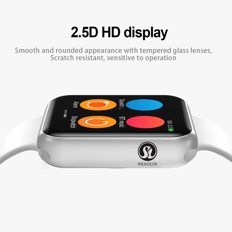 50% off Smart Watch Series 4 смарт-чехол для apple 5 6 7 iPhone Android смартфон монитор сердечного ритма, педометр(красная кнопка