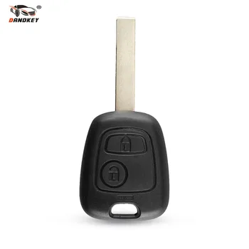 

DANDKEY HU83 Blade 2 Buttons Remote Car Key Shell Case For Citroen C2 C3 C4 C5