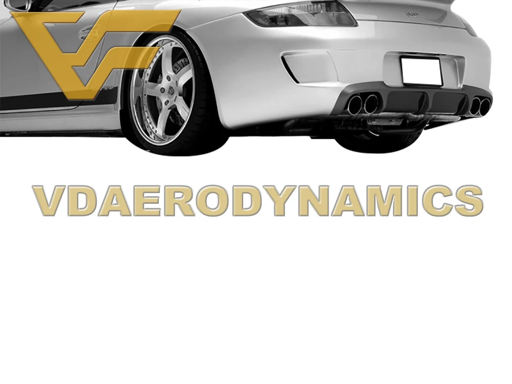 Подходит для 04-07 997 997,1 Porsche 911 Carrera S 4 4S GTS VAD-V комплект заднего бампера