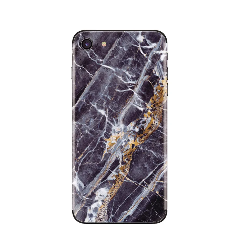 7 Наклейка s для IPhone 11 11Pro 11ProMAX задняя пленка Защитная крышка наклейка s телефон наклейка плакат мраморная серия - Цвет: 7