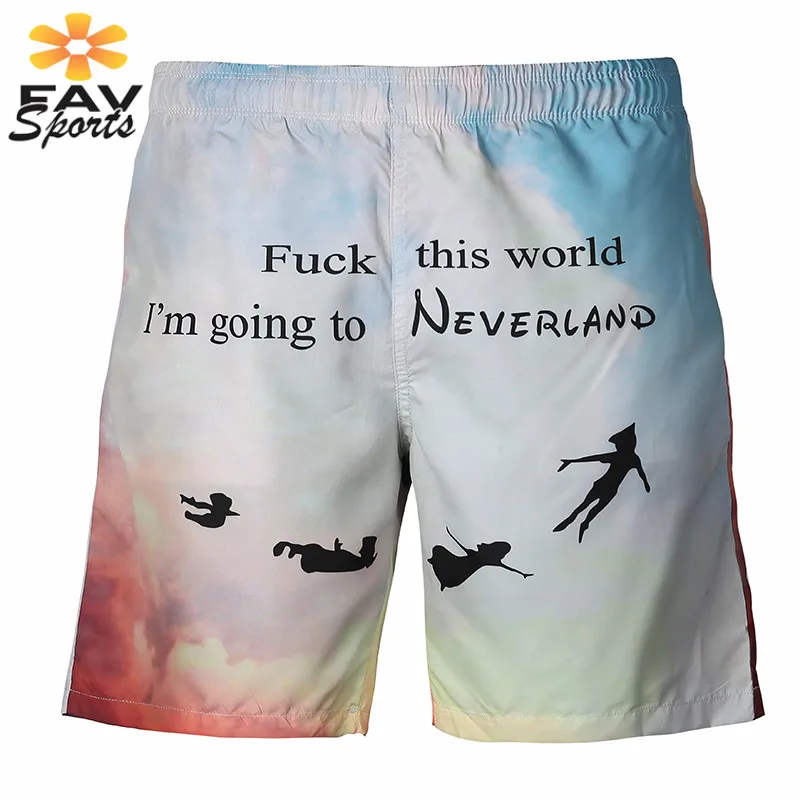 Быстросохнущие 6 видов цветов для путешествий и пляжа летние спортивные шорты