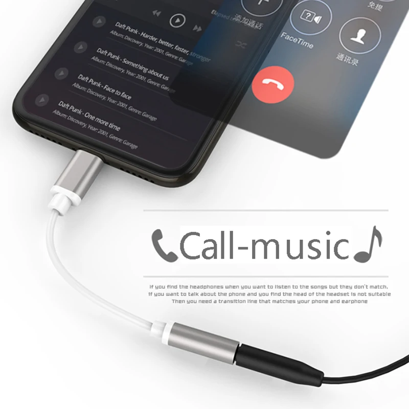NITIKA for Apple MFI Certified Headphone Conversion Cable Apple Interface to 3 5 mm Apple o Adapter Cable 3 5mm to Lightning
