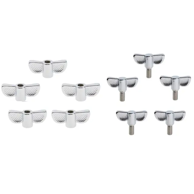 5pcs/pack Wing Nut Screw T-Nut Practice Stage Performance Part Accessory