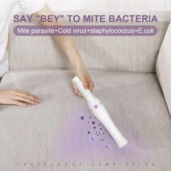 

Portable UV Light Sterilizer LED UV Disinfection Lamp House Handheld UVC Sterilizer Lights Tube Bulb UV Lamp for Traveling Home