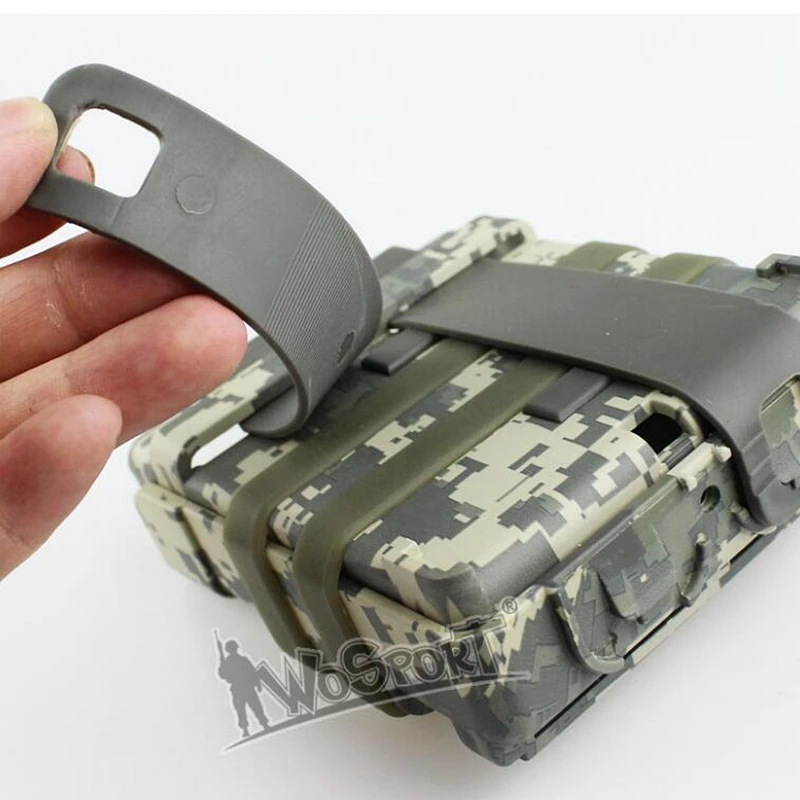 Военный страйкбол 5,56 мм 7,62 мм быстро маг держатель Molle тактический FastMag чехол охотничьи принадлежности AK M4 Пистолет подсумок