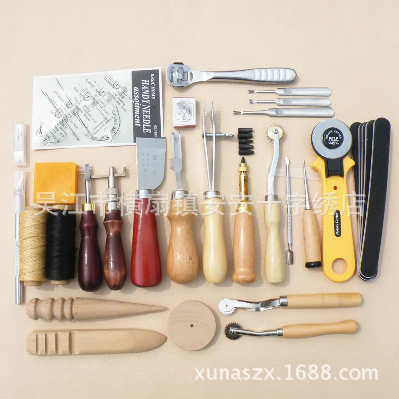 Leather Craft Outils Set Perforation Kit De Cuir Emporte Pièce