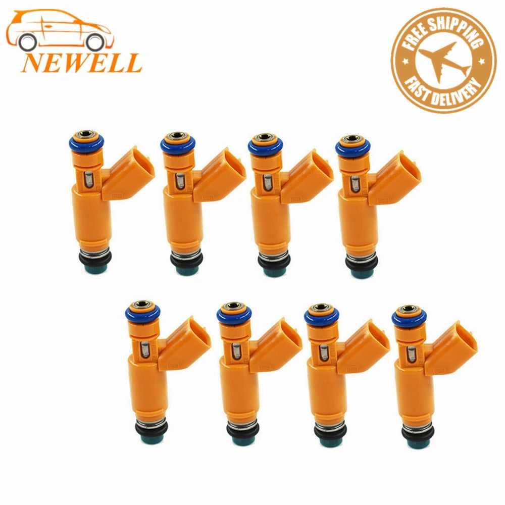 8x 2W93-AA 4526563 195500-4280 топливный инжектор для JAGUAR XK8 4.2L 03~ 06 S-Тип 4.2L 03~ 05 XJ8 4.2L 04~ 05 ванден Плас 4.2L 04-05