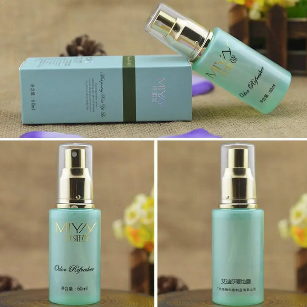 

60ml Aloe Extract Deodorant Remove Body Odor Stinky Deodorant Dew Freshness Summer Deodorant Spray Herb Lasting Antiperspir J5V7