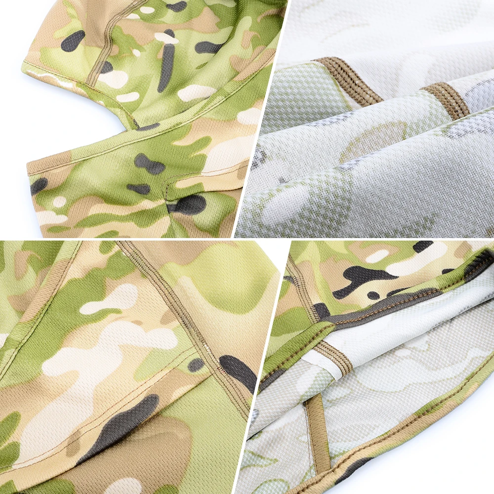 Тактическая Военная уличная камуфляжная велосипедная армия Балаклава с полным