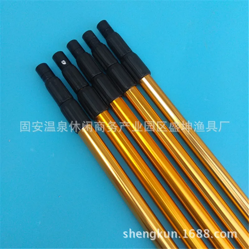 

Aluminium Alloy Fishing Rod Rough Extendable Positioning Anti-Fall off Contraction chao wang gan Fishing Gear