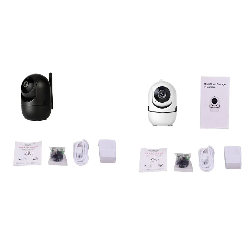 1080P Мини Интеллектуальная камера наблюдения 360 градусов домашняя Wifi сетевая камера Hd монитор ночного видения