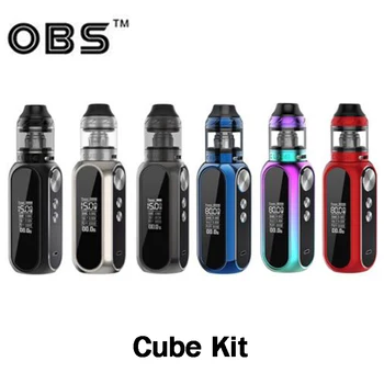 

Original OBS Cube Kit 80w OBS Cube MOD Mod 3000mAh Vape with 4ml Cube Tank Electronic Cigarette Kit Vapor VS OBS Cube X Kit