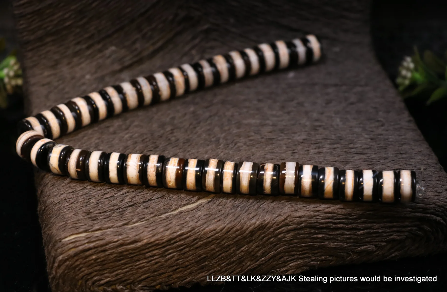 

Set of 40 Power Tibetan Old Agate 1 Line Healer Medicine Abacus dZi Bead 4 DIY A FRAJ UPD211111A3