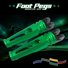 Фото - Motorcycle CNC Aluminum Passenger Foot Pegs Rear Pedal For 696/796/695/659 Dark 749 999/999S/999R Footrests Foot-peg motorcycle cnc aluminum rear passenger footrests rear foot pegs pedal rear footrest for z650