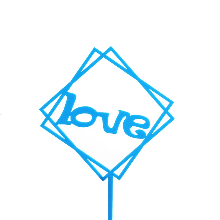 Dropship Multicolor Happy Birthday Golden Cake Topper Healthy Acrylic Unique Shape Design Cake Insert Cake Topper Birthday