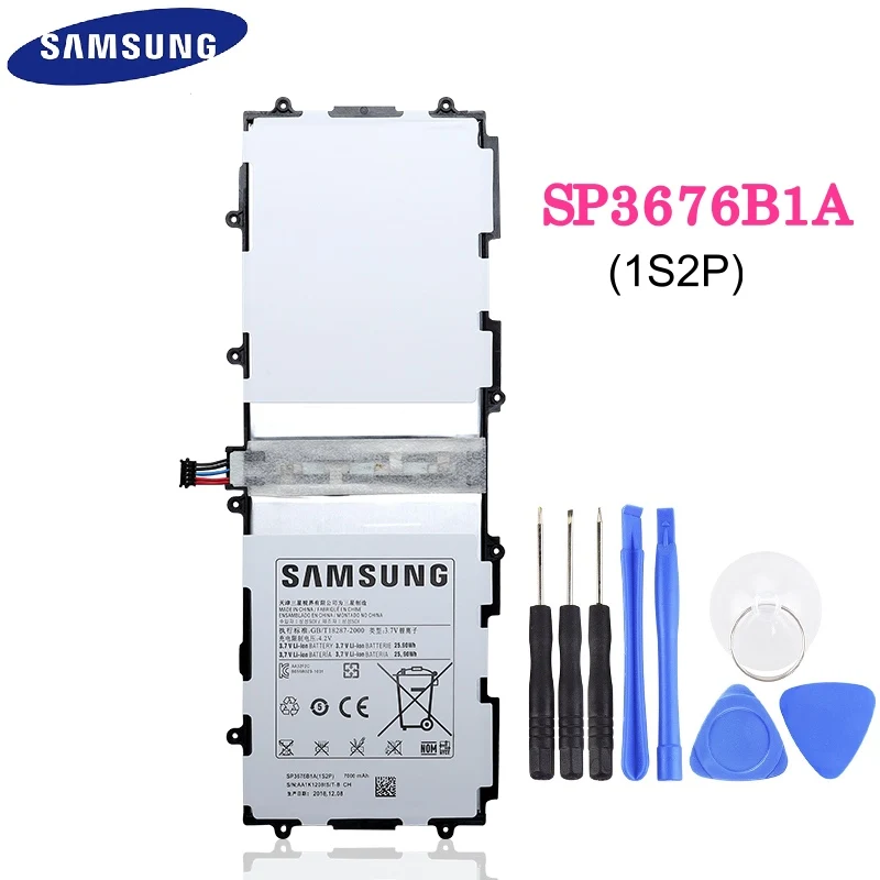Оригинальный планшетный аккумулятор SP3676B1A для Samsung Galaxy Tab 10 1 S2 N8000 N8010 N8020 N8013 P7510 P7500