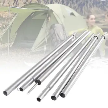 

2PCS Tent Pole Tarp Support Universal Stable Stand Tool Shelter Sand Outdoor Camping Accessories Labor Saving Easy Use Beach Rod