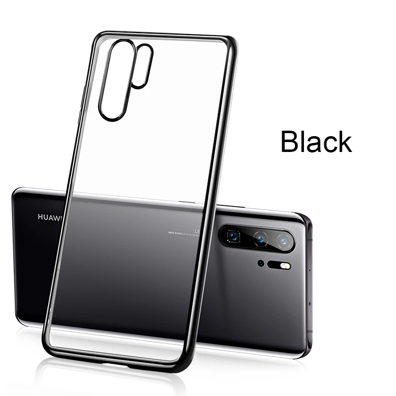 Ультратонкий чехол для телефона huawei P30 Pro P20 mate 20 lite P Smart Z Plus Мягкий силиконовый прозрачный 3D лазерный чехол с покрытием