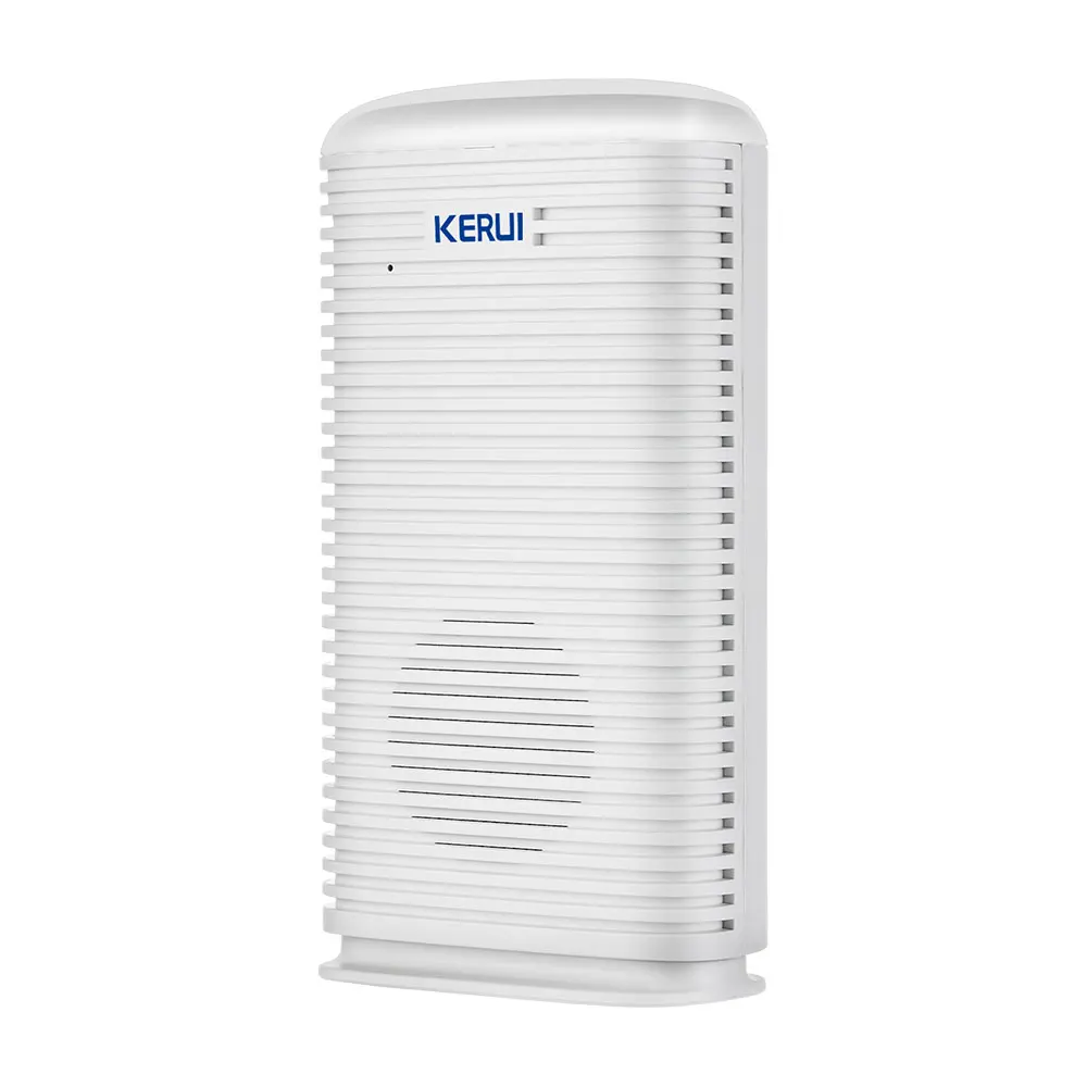 KERUI DW9 открытый Беспроводной дома охранной сигнализации Водонепроницаемый PIR инфракрасный детектор движения дорога гараж охранной сигнализации автомобиля - Цвет: White Alarm Host