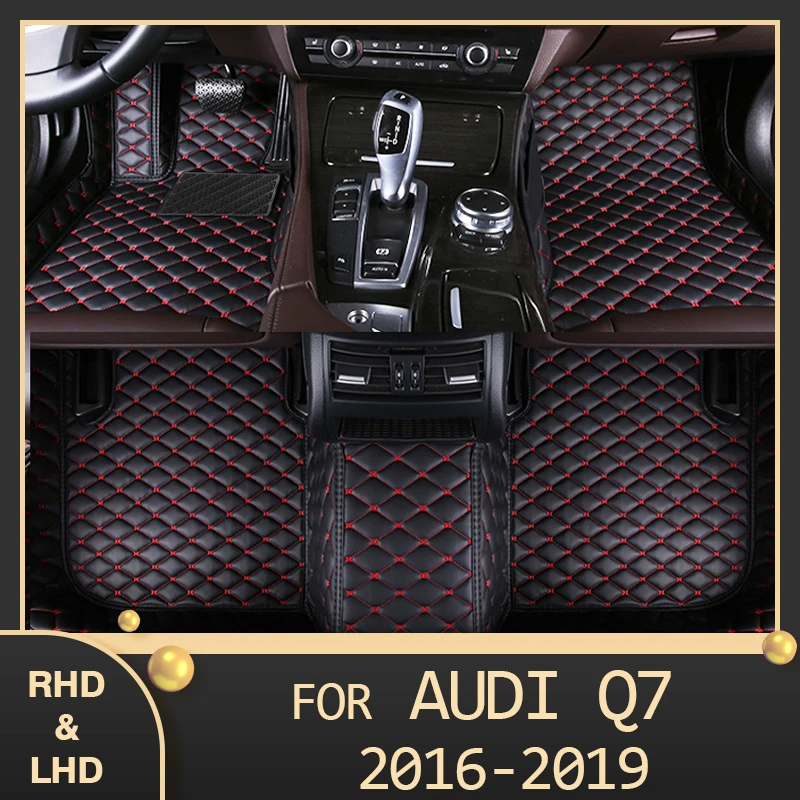 Автомобильные коврики MIDOON для AUDI Q7 (семь сидений) 2016 2017 2018 2019 под заказ