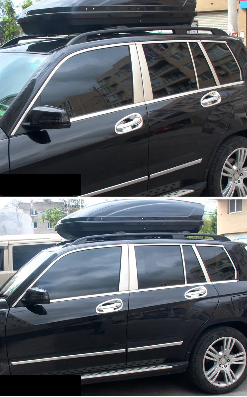 Наружная крышка подоконника из нержавеющей стали для mercedes benz GLK280 GLK300 GLK350 GLK200 GLK220 2009- стайлинга автомобилей