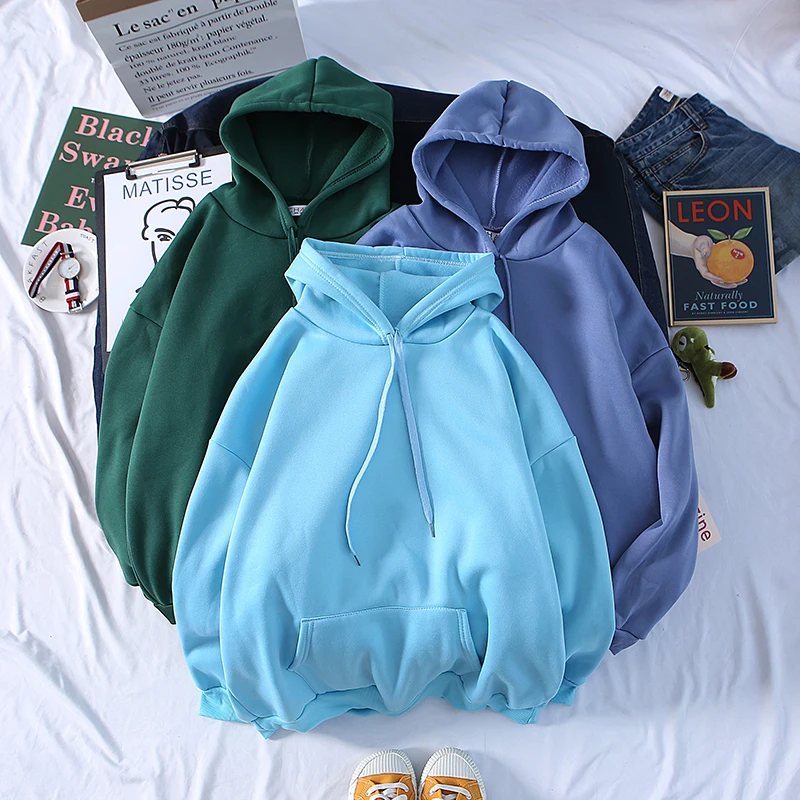 

Autumn New Plus Hoodies Men Fashion Solid Color Casual Hooded Sweatshirt Mens Streetwear Wild Hip Hop Hoodie Men's Hoody M-3XL