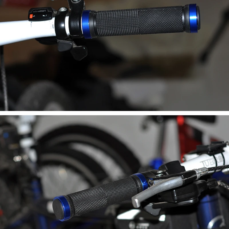 Сплав Велоспорт велосипед руль ручки резиновый замок-на свет сцепление для горного велосипеда складной велосипед фиксированный дизайн велосипед запчасти