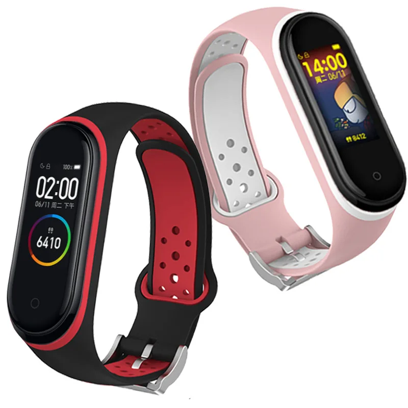 Bracelet Replacement-Strap Nfc-Belt Mi-Band Xiaomi Silicone for 4-3