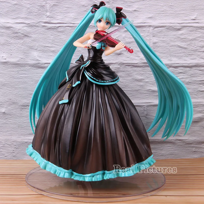 Vocaloid Hatsune Miku 2017 Symphony Ver. 1/8 Масштаб ПВХ Мику хацуне Фигурки Коллекционная модель игрушки подарок