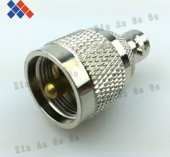 

10 pcs UHF male plug to BNC female jack PL259 TO BNC Q9 to M adapter