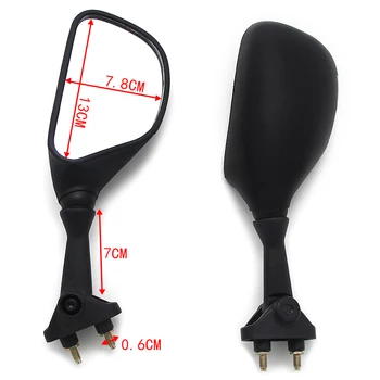 

Motorcycle Rearview Mirrors Side Mirror for Kawasaki 56001-1589 56001-1590 ZX636 ZX6R ZX600 Ninja ZX6RR 2003-2004