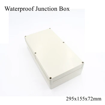 

295x155x72mm Waterproof Plastic Enclosure Box Outdoor Cable Connection Junction Electrical Project Case ABS IP65 295*155*72mm