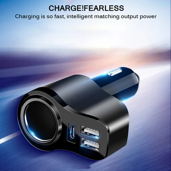 

Car Charger Quick Charging Double USB Car Phone Adapter Car Plug DP Slot For Smart Phone Tablet 2019 New Sockets