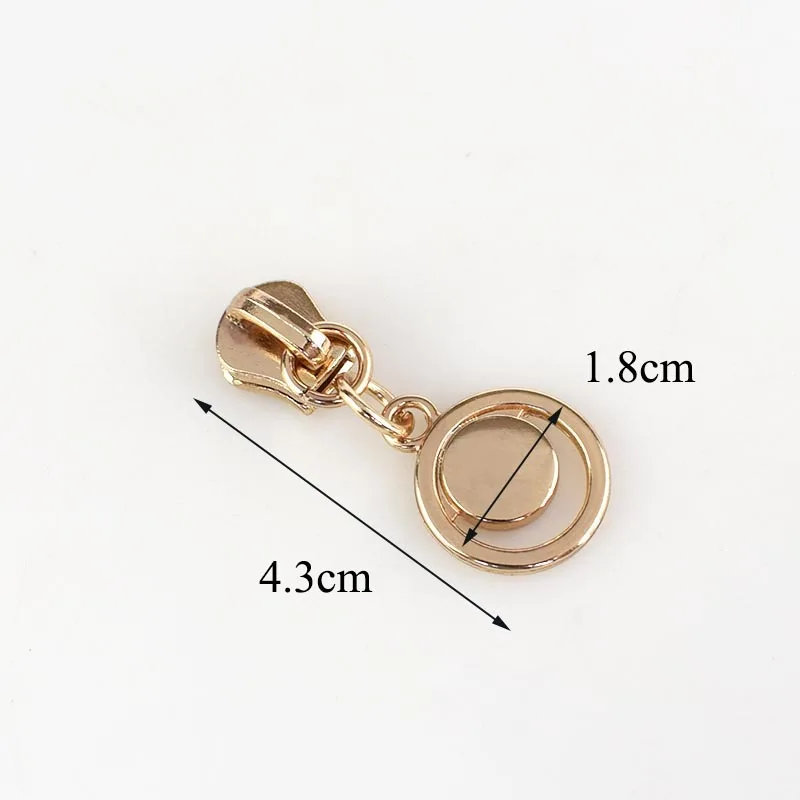 10 шт. Meetee 5# металлические ползунки для молнии головы съемник DIY молния Ремонтный комплект для шитья одежды сумки чемодан Одежды Портной аксессуары - Цвет: No10