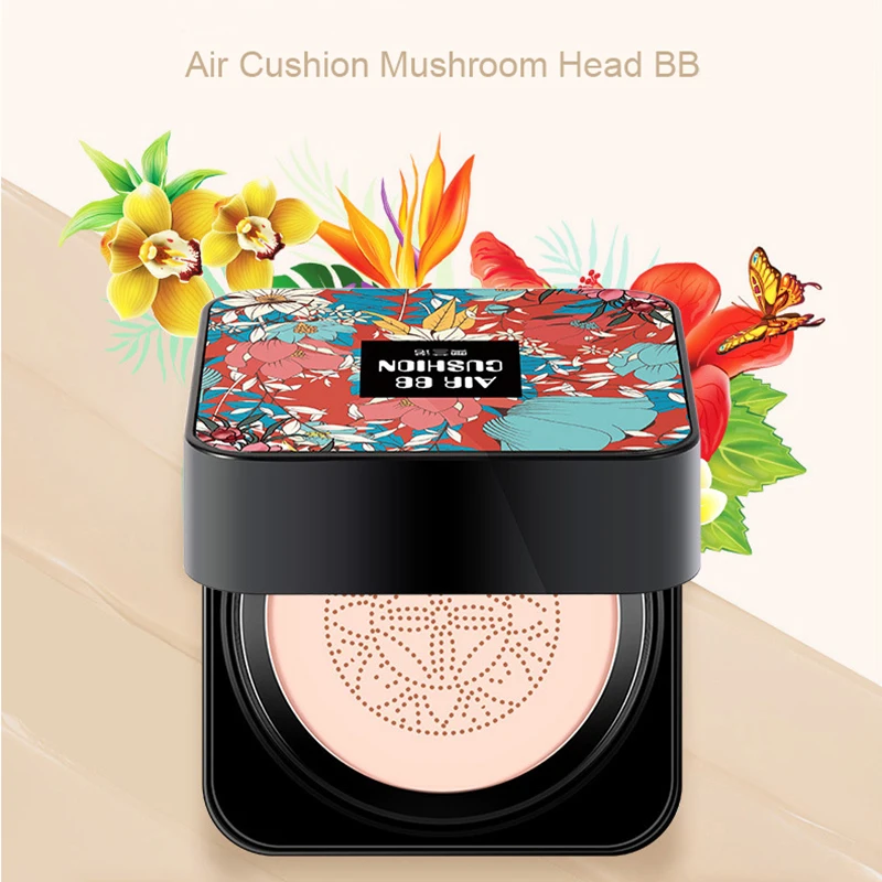 Увлажняющий крем консилер для макияжа с грибной головкой Воздухопроницаемый
