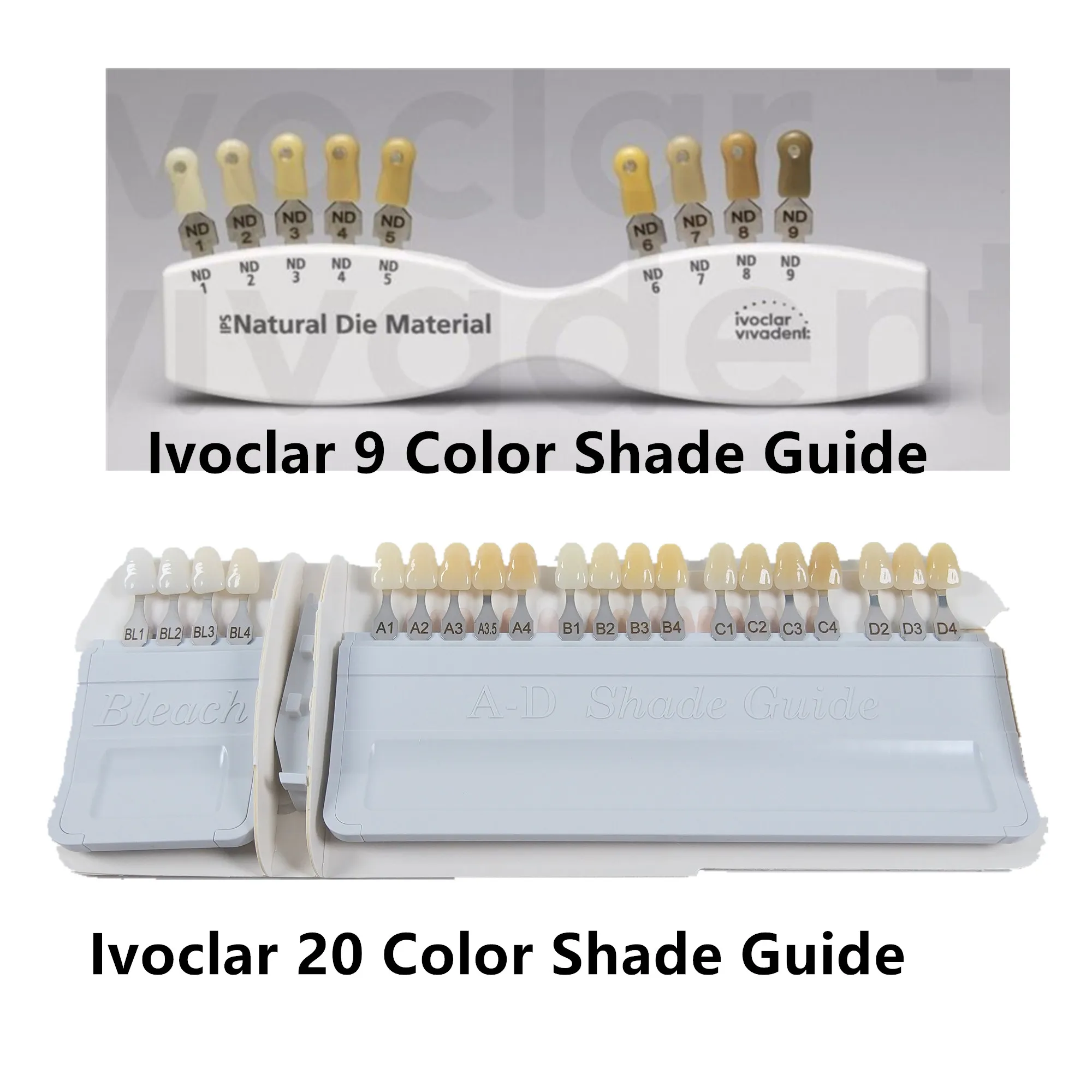 Стоматологический отбеливатель для зубов Классическая направляющая теней IPS