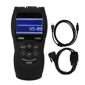 

Professional LCD Display Car Diagnostic Tool OBD2 Scanner Reader Instrument
