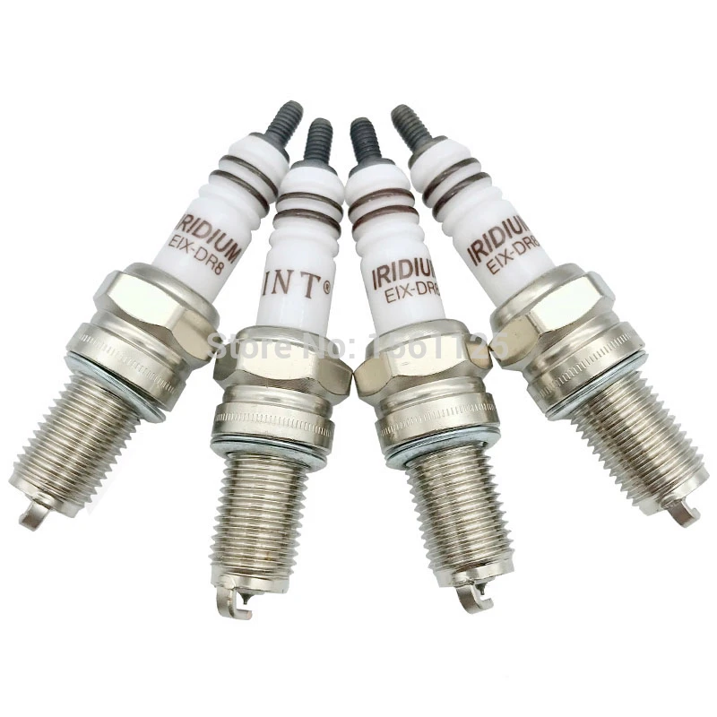 4 шт./лот мотоцикла иридия свечи зажигания EIX DR8 для DPR8EIX 9 DPR8EA DR8EIX DR8EA DR8EGP IX24 IX24B X24ESRZ U