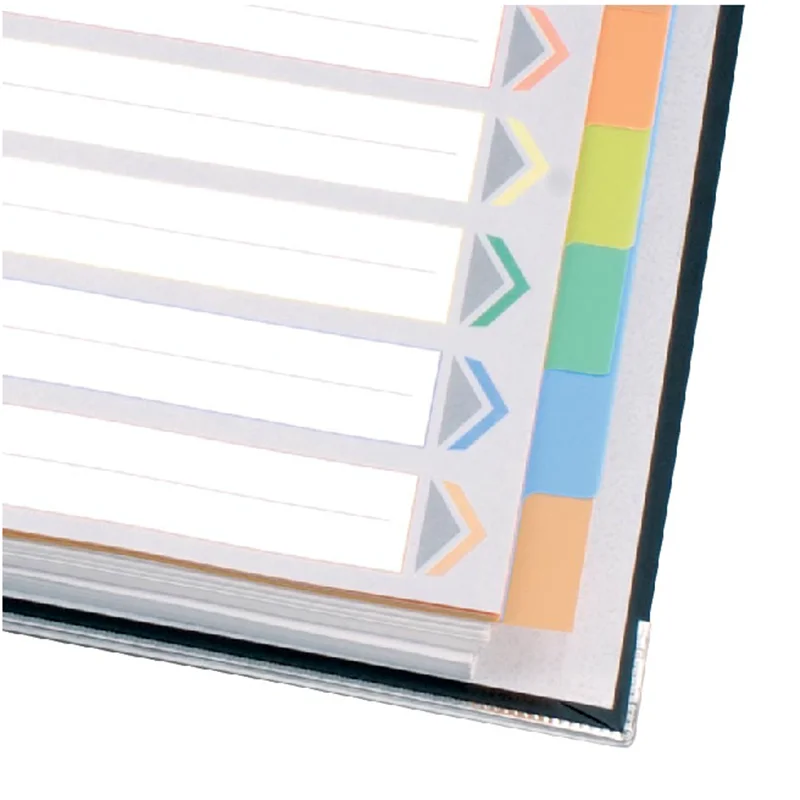 10 Color Classification 1-10 Letters A4 Index 11 Holes 2 3 4 Holes General Can Write Catalog Office Cultural And Educati