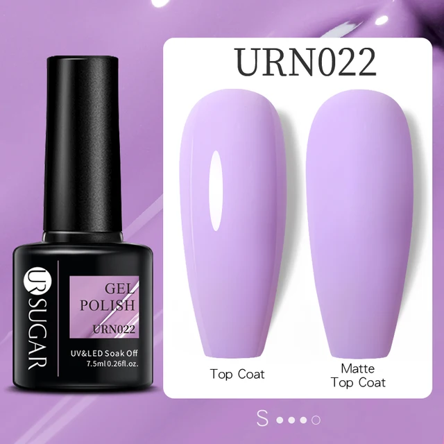 UR SUGAR 7.5ml Luminous Thermal Gel Nail Polish 2 In 1 Color Changing Glow in Dark Soak Off Manicuring UV Gel Nail Art Varnish URN022