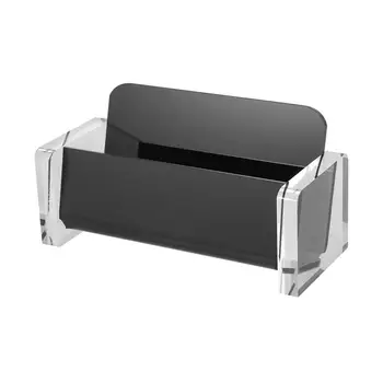 

1Pc Business Card Holder Fashion Acrylic Note Display Holder Multifunctional Storage Rack Plastic Card Display Stand for Office