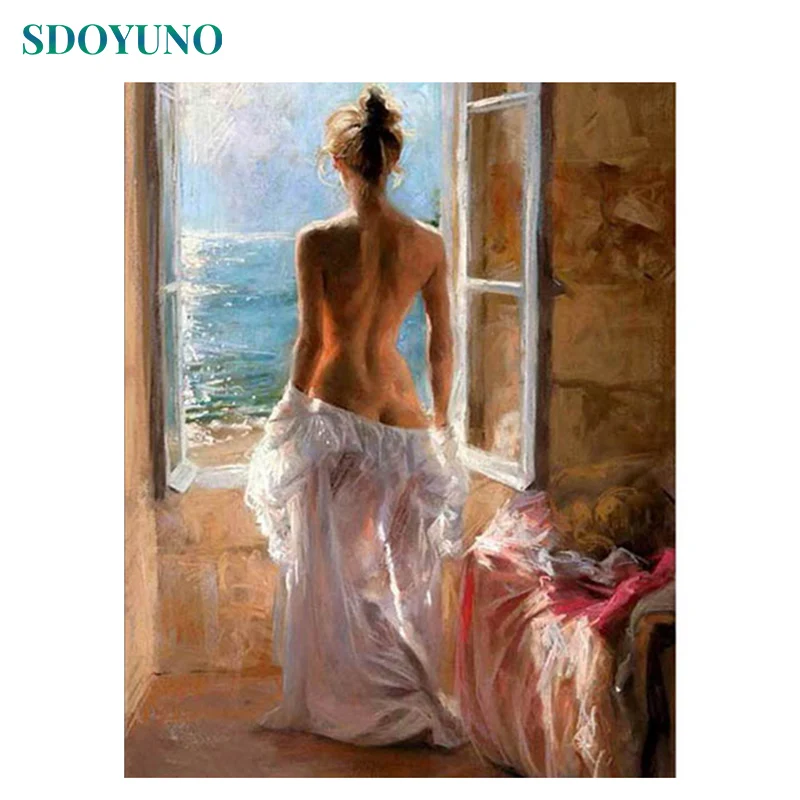 2004窗前少女（二）