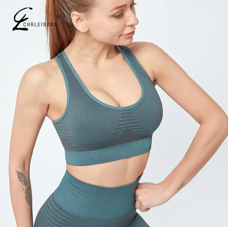 

Sexy Sports Push Up Bra Women's Underwear Shockproof Running Bra Fitness Bratte Women